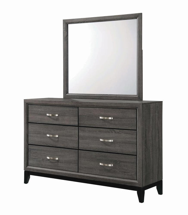 Watson Rustic Grey Oak Dresser | One Stop Furniture Watson Rustic Grey Oak Dresser | One Stop Furniture