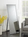 Silver Standing Cheval Mirror - One Stop Furniture