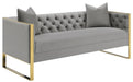 CoasterElevations GREY Sofa - One Stop Furniture