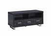 G700644 Contemporary Black Oak TV Console - One Stop Furniture
