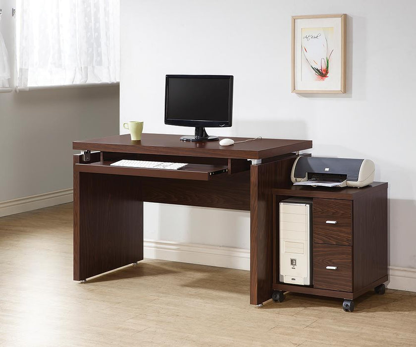 G800831 Contemporary Medium Oak Computer Desk