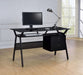 G800436 Casual Black Computer Desk - One Stop Furniture