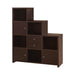 G801170 Contemporary Cappuccino Bookcase - One Stop Furniture
