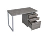 G800520 Contemporary Weathered Grey Writing Desk - One Stop Furniture