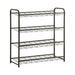 Transitional Black Shoe Rack - One Stop Furniture