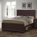 Fenbrook Transitional Dark Cocoa Queen Bed - One Stop Furniture