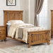 Brenner Rustic Honey Twin Bed - One Stop Furniture