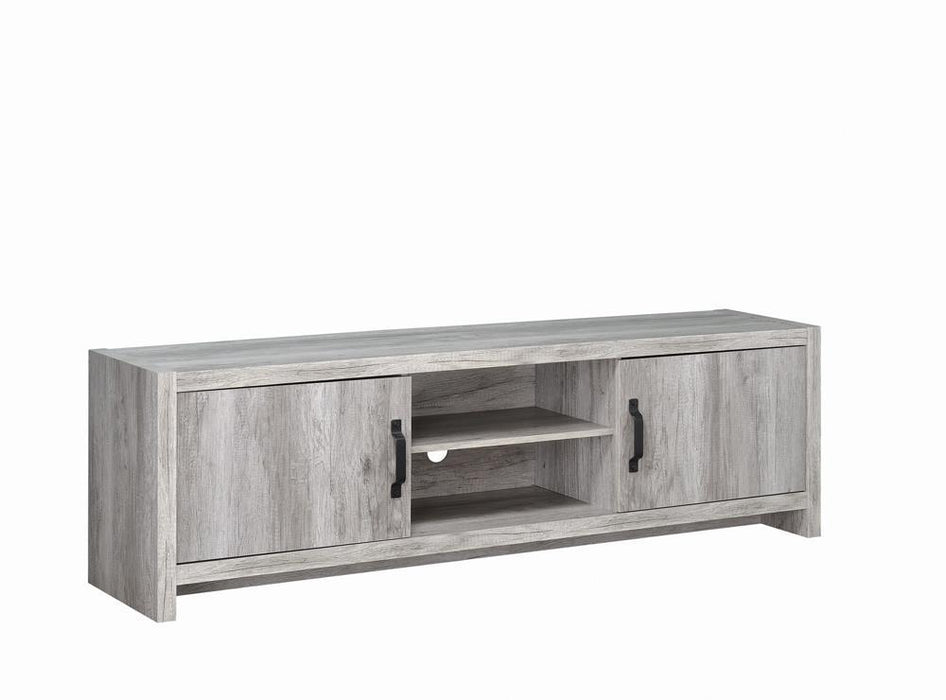 G701025 Modern Grey Driftwood TV Console