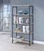Guthrie Industrial Grey Driftwood Bookcase - One Stop Furniture