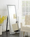 G961421 Silver Standing Cheval Mirror - One Stop Furniture