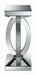 G722517 Contemporary Silver Mirrored Side Table - One Stop Furniture