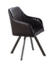 193372BLK SWIVEL DINING CHAIR - One Stop Furniture