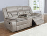 651352 GLIDER LOVESEAT W/ CONSOLE - One Stop Furniture