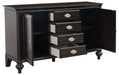 Homelegance Marston Buffet in Dark Cherry 2615DC-55 - One Stop Furniture