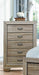 Homelegance Beechnut 5 Drawer Chest in Natural 1904-9 - One Stop Furniture
