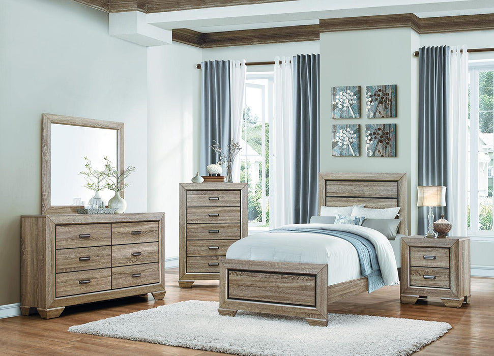 Homelegance Beechnut Full Bed in Natural 1904F-1 - One Stop Furniture