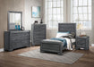 Homelegance Beechnut Full Bed in Gray 1904FGY-1 - One Stop Furniture