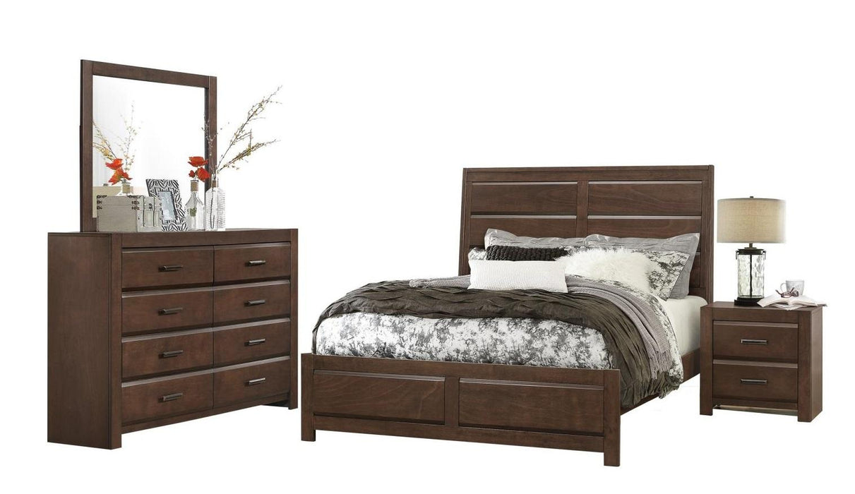 Homelegance Furniture Erwan 8 Drawer Dresser in Dark Walnut 1961-5 - One Stop Furniture