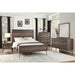 Homelegance Urbanite Queen Panel Bed in Tri-tone Gray 1604-1* - One Stop Furniture