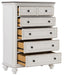Homelegance Baylesford Chest in Two Tone 1624W-9 - One Stop Furniture