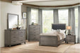 Homelegance Woodrow Mirror in Gray 2042-6 - One Stop Furniture