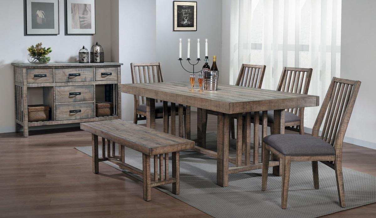 Homelegance Codie Bench in Light Brown 5544-13 - One Stop Furniture