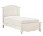Homelegance Meghan Twin Panel Bed in White 2058WHT-1* - One Stop Furniture