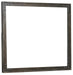 Homelegance Holverson Mirror in Rustic Brown & Gunmetal 1715-6 - One Stop Furniture