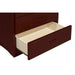 Homelegance Rowe 4 Drawer Chest in Dark Cherry B2013DC-9 - One Stop Furniture