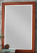 Homelegance Rowe Mirror in Dark Cherry B2013DC-6 - One Stop Furniture