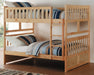Homelegance Bartly Full/Full Bunk Bed in Natural B2043FF-1* - One Stop Furniture