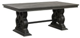 Homelegance Arasina Dining Table in Dark Pewter 5559N-96* - One Stop Furniture
