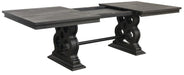 Homelegance Arasina Dining Table in Dark Pewter 5559N-96* - One Stop Furniture