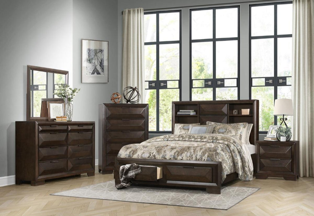 Homelegance Chesky Chest in Warm Espresso 1753-9 - One Stop Furniture