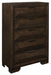 Homelegance Chesky Chest in Warm Espresso 1753-9 - One Stop Furniture
