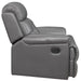 Homelegance Furniture Lambent Double Reclining Chair in Dark Gray - One Stop Furniture