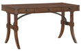 Homelegance Frazier Writing Desk in Brown Cherry 1649-16 - One Stop Furniture