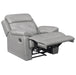 Homelegance Furniture Lambent Double Reclining Chair in Silver Gray - One Stop Furniture
