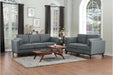 Homelegance Furniture Denizen Loveseat in Dark Gray 9537DGY-2 - One Stop Furniture