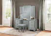 Homelegance Allura Vanity Dresser with Mirror in Silver 1916-15* - One Stop Furniture