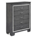 Homelegance Allura Chest in Gray 1916GY-9 - One Stop Furniture