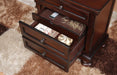 Homelegance Cumberland Nightstand in Brown Cherry 2159-4 - One Stop Furniture