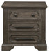 Homelegance Taulon Nightstand in Dark Oak 5438-4 - One Stop Furniture