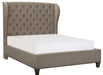 Homelegance Vermillion King Upholstered Panel Bed in Gray 5442K-1EK* - One Stop Furniture
