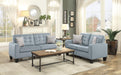 Homelegance Furniture Lantana Sofa in Gray 9957GY-3 - One Stop Furniture