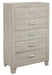 Homelegance Furniture Quinby 5 Drawer Chest in Light Brown 1525-9 - One Stop Furniture