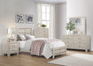 Homelegance Furniture Quinby Twin Panel Bed in Light Brown 1525T-1 - One Stop Furniture