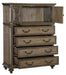 Homelegance Furniture Rachelle 4 Drawer Chest in Weathered Pecan 1693-9 - One Stop Furniture