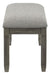 Homelegance Granby Bench in Antique Gray 5627GY-13 - One Stop Furniture