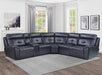 Homelegance Furniture Avenue Corner Seat in Navy 9469NVB-CR - One Stop Furniture